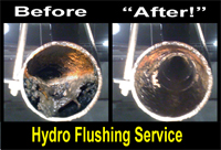 Sewer Drain Hydro-Jetting Service
