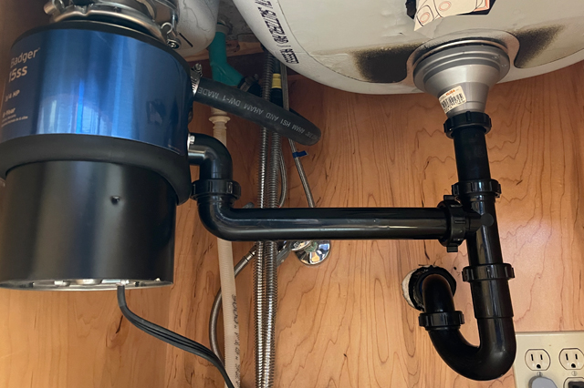 Tony's Plumbing Co. Sink Drain replacement