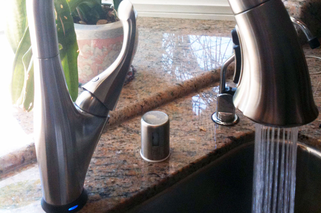 Tony's Plumbing Co. Kitchen Sink Faucet Installed